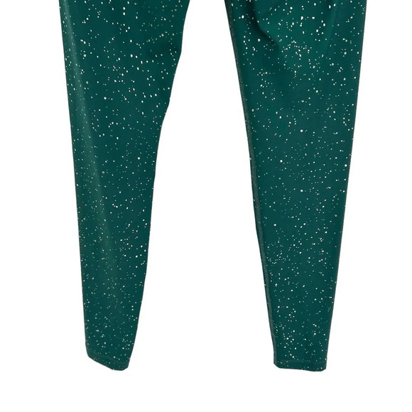 Beyond Yoga Alloy Sparkle High Waisted 7/8 Leggings Green Size Small - Picture 6 of 9